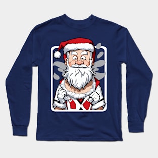 Santa Christmas Long Sleeve T-Shirt